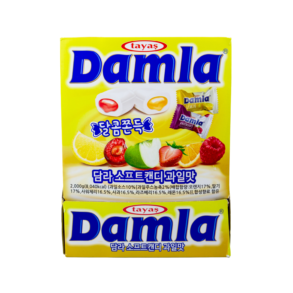 타야스 담라소프트캔디 과일맛 2kg